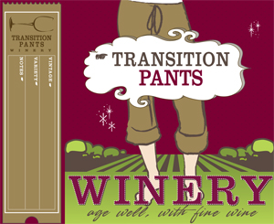 Transition Pants Wine Label
